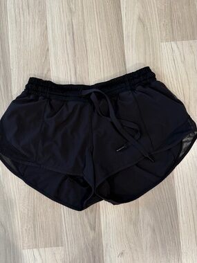 lululemon athletica Black Layered Drawstring Athletic Shorts